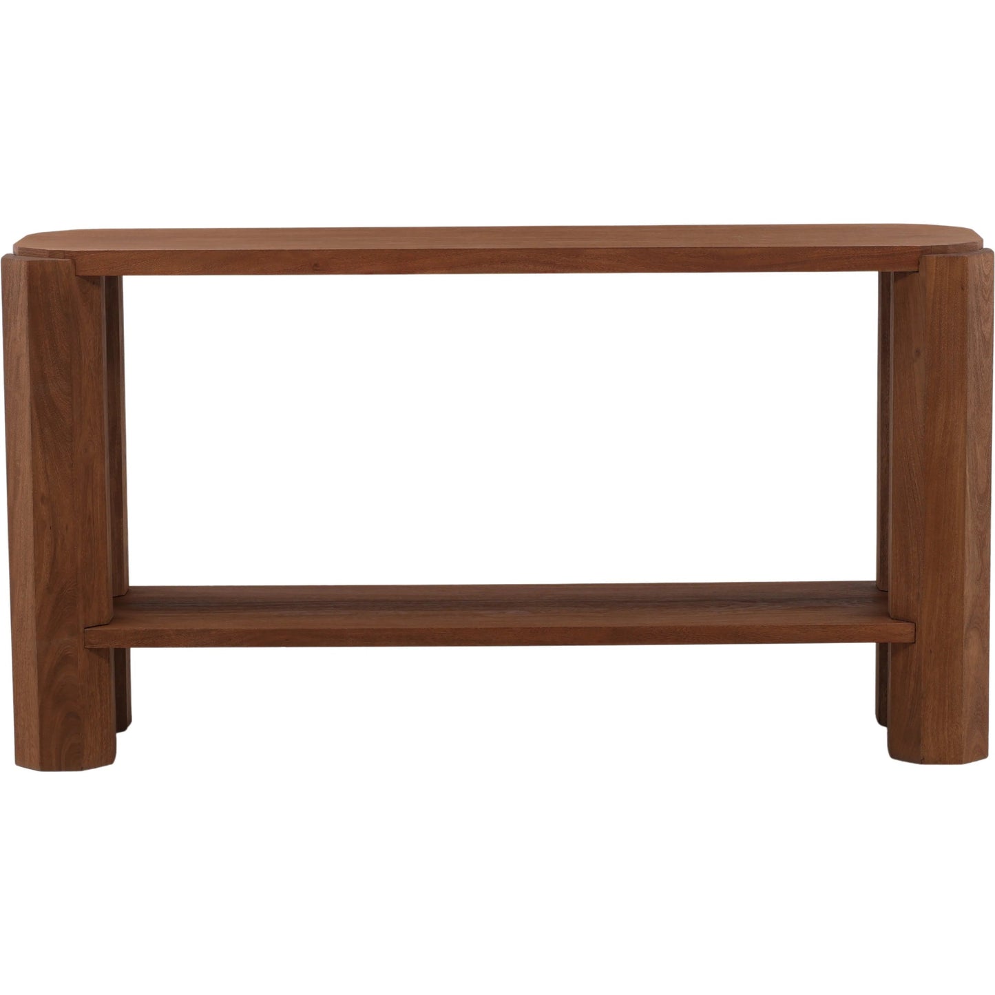 002 SI-2533061 | Additional Silo | Janessa Console Table by Arch & Plane in brown. Made from acacia wood in a unique style.