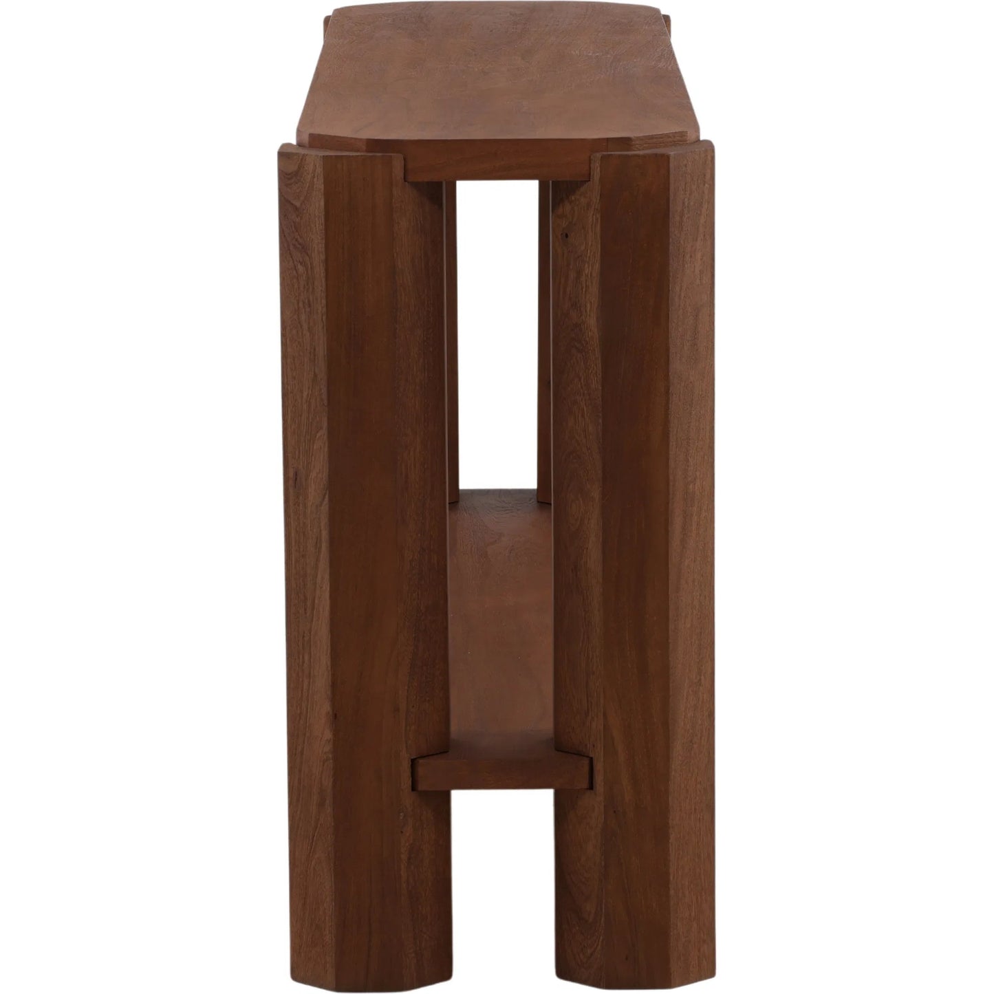 003 SI-2533061 | Additional Silo | Janessa Console Table by Arch & Plane in brown. Made from acacia wood in a unique style.