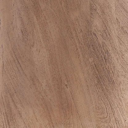 Justyn Bistro Table by Arch & Plane in weathered natural. Made from acacia wood in a unique style.