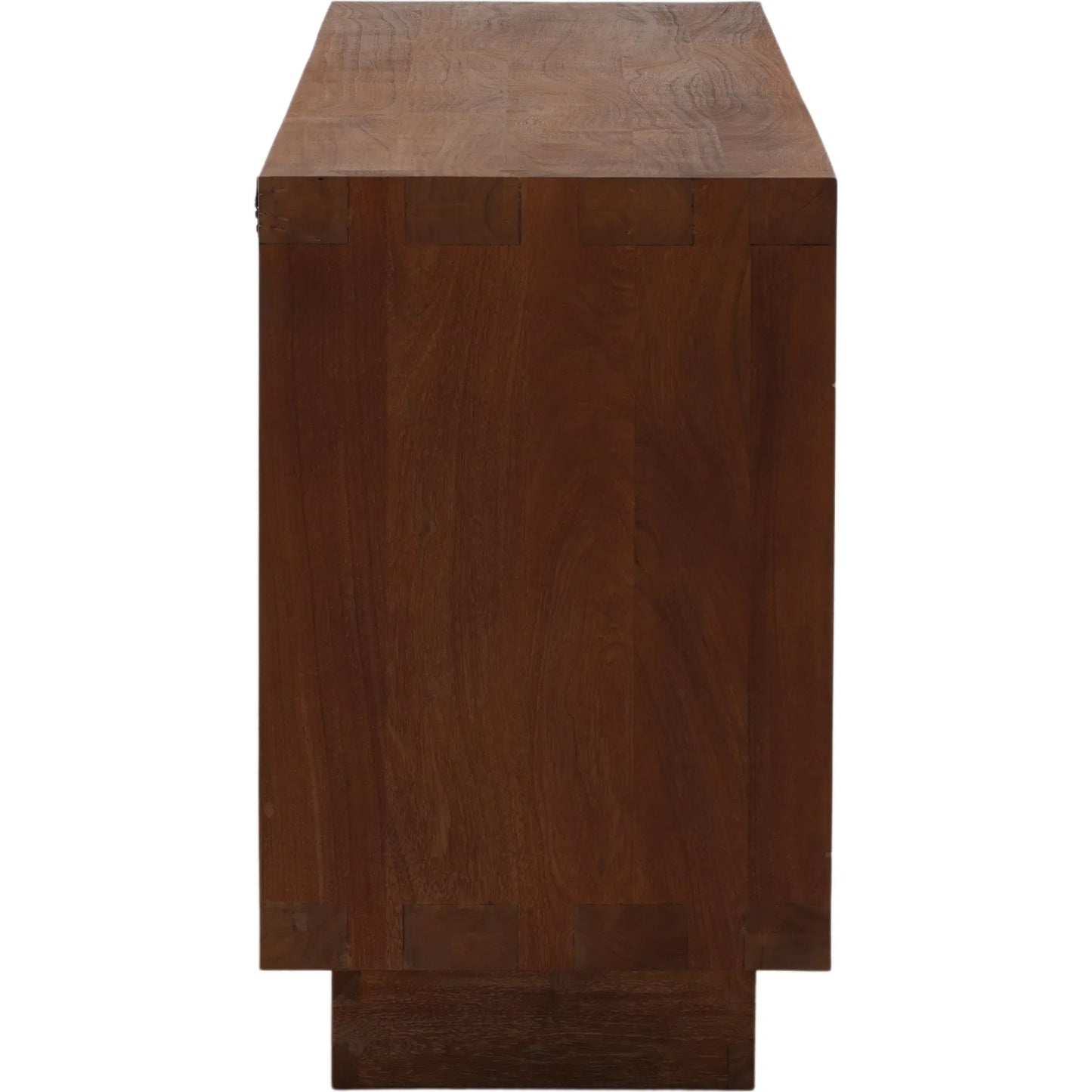 003 SI-2533064 | Additional Silo | Hobart Sideboard by Arch & Plane in brown. Made from acacia wood, aluminum in a unique style.
