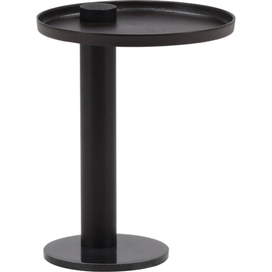 Yara End Table by Arch & Plane. Made from cast aluminum, iron, marble in a unique style.