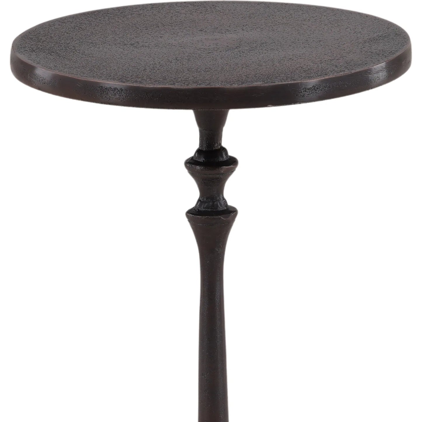 003 SI-2440814 | Closeup | Adalberto Side Table by Arch & Plane in bronze. Made from aluminium in a modern style.
