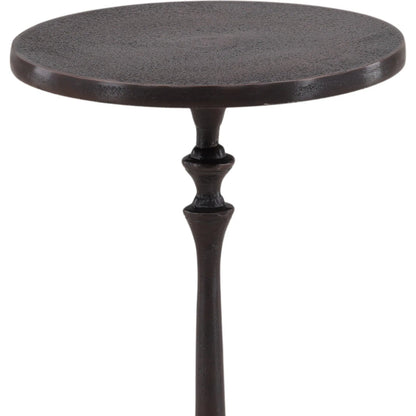 Adalberto Side Table by Arch & Plane in bronze. Made from aluminium in a modern style.