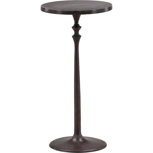 Tanner Side Table by Arch & Plane in bronze. Made from aluminium in a unique style.