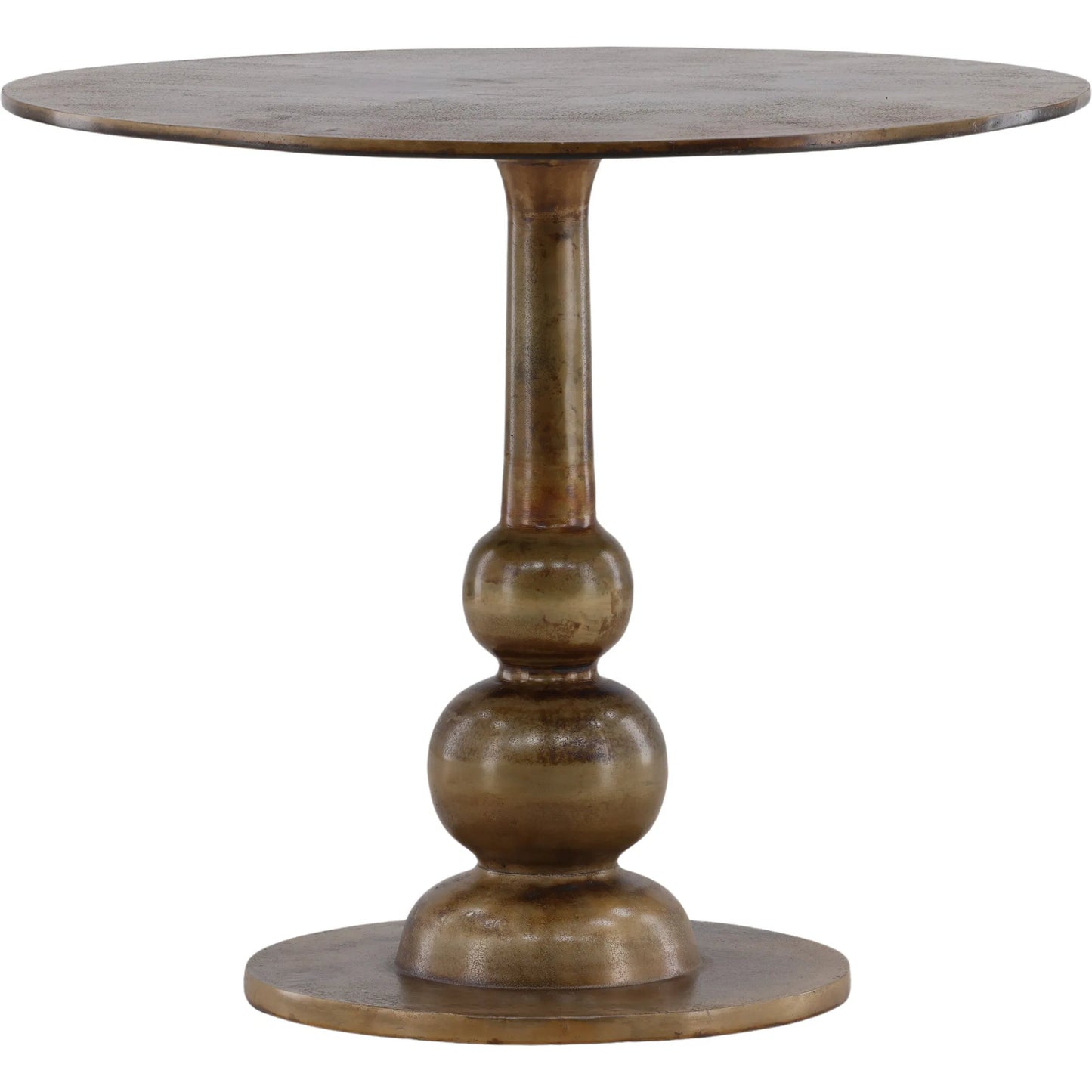 001 SI-2440818 | Primary Silo | Justo Bistro Table by Arch & Plane in brass. Made from aluminum in a traditional style.