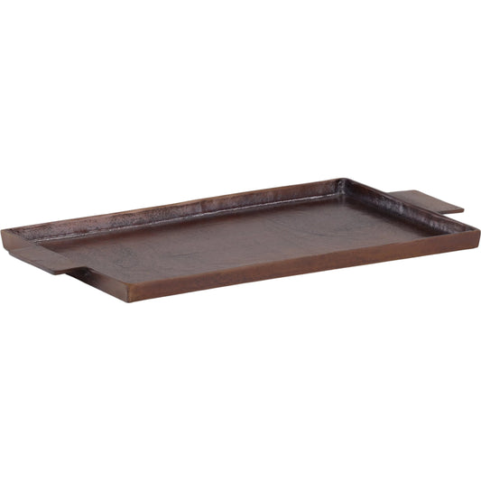 Langford Tray Bronze by Arch & Plane in antique bronze. Made from aluminum in a unique style.