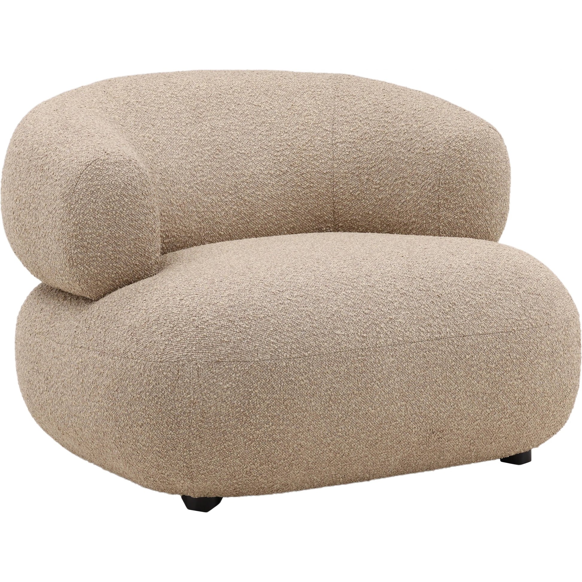 Tad Occasional Chair by Arch & Plane in santa cruz camel. Made from polyester upholstery, select hardwood frame in a transitional style.