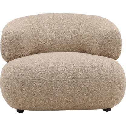 Tad Occasional Chair by Arch & Plane in santa cruz camel. Made from polyester upholstery, select hardwood frame in a transitional style.