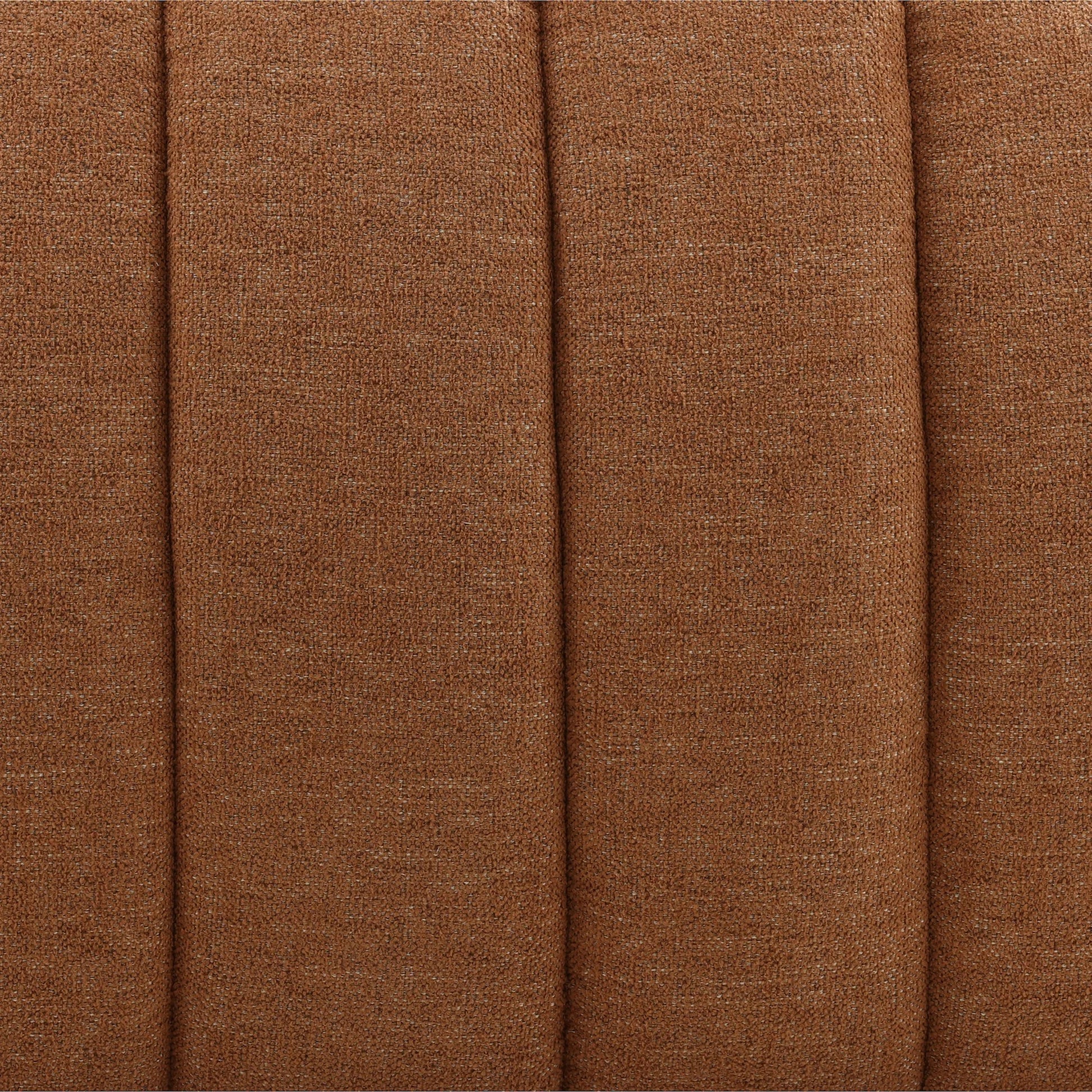 Wade Sofa by Arch & Plane in lola ginger. Made from basketweave fabric in a eclectic & global style.