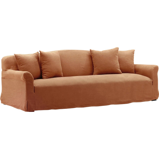 Astrud Sofa, Slipcover Only by Arch & Plane. Made from 100% linen performance fabric in a unique style.