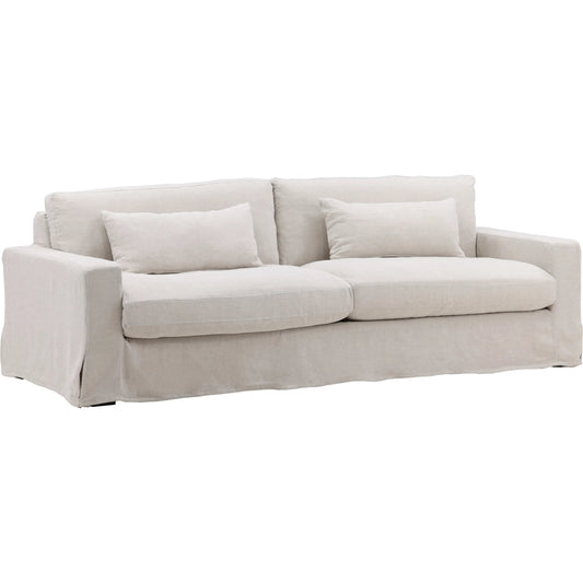 Dixie Sofa, Slipcover Only by Arch & Plane. Made from 100% linen performance fabric in a unique style.