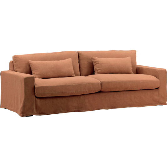 Dixie Sofa, Slipcover Only by Arch & Plane. Made from 100% linen performance fabric in a unique style.