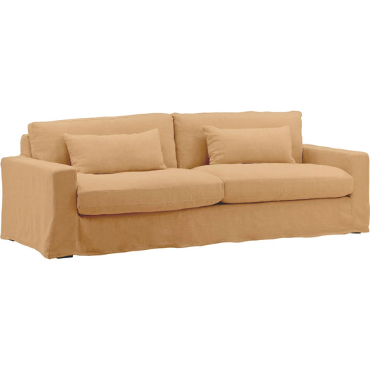 Dixie Sofa, Slipcover Only by Arch & Plane. Made from 100% linen performance fabric in a unique style.