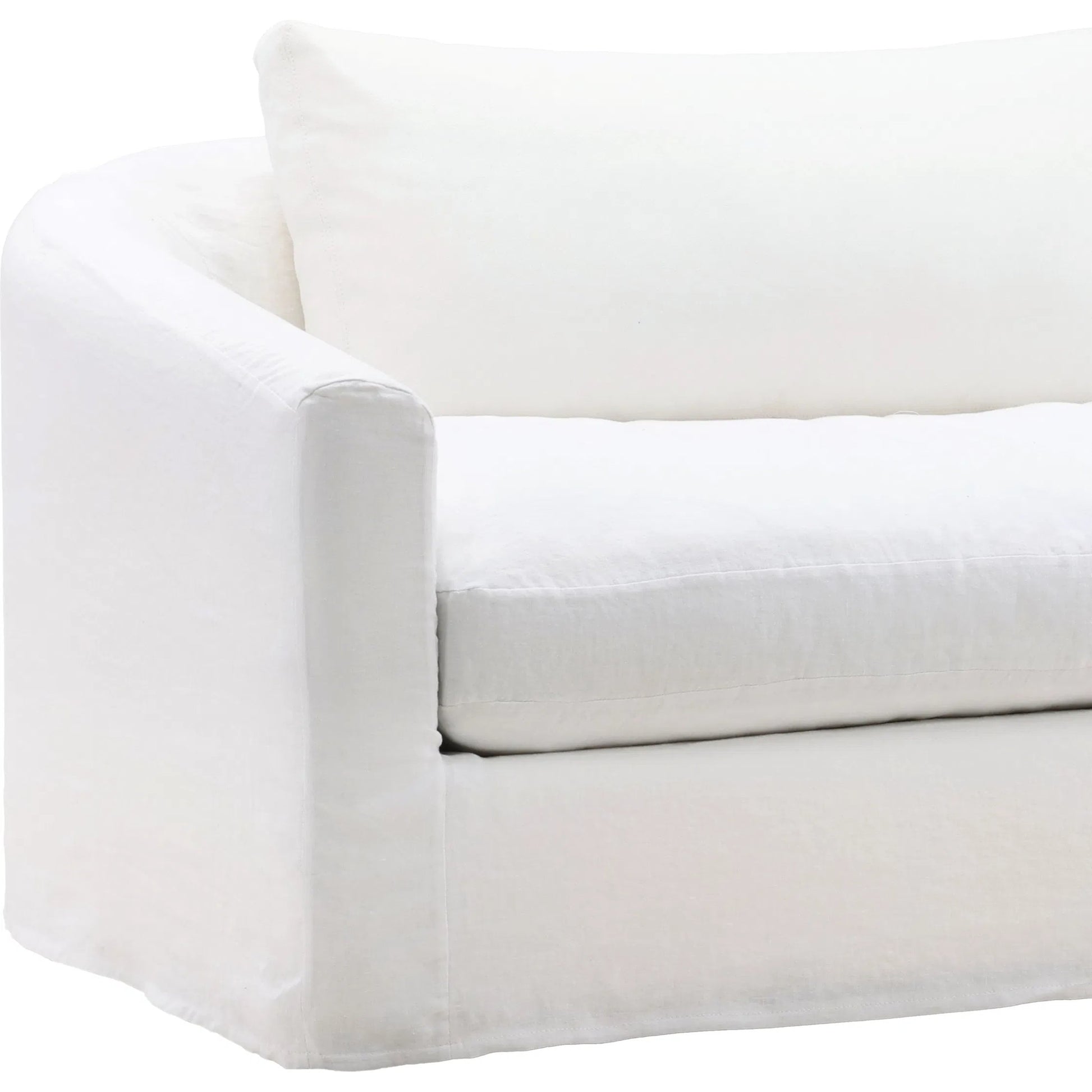 Florence Sofa, Frame Only by Arch & Plane. Made from birch wood, select hardwood in a transitional style.