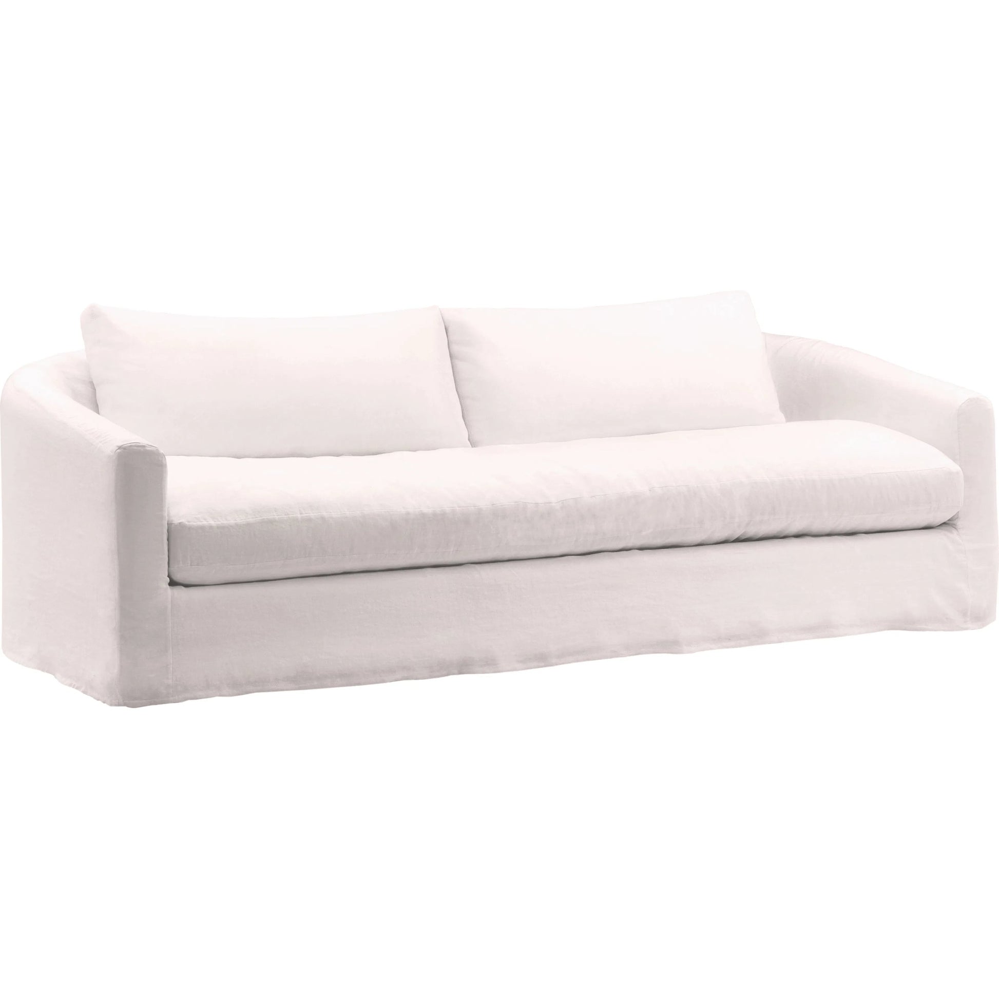Florence Sofa, Slipcover Only by Arch & Plane. Made from 100% linen performance fabric in a eclectic & global style.