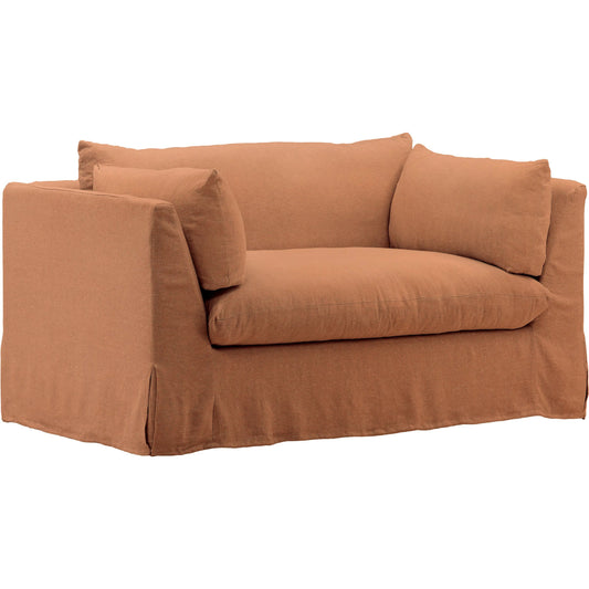 Otis Chair and a Half, Slipcover Only by Arch & Plane. Made from linen in a transitional style.