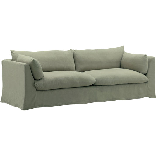 Otis Sofa, Slipcover Only by Arch & Plane. Made from 100% linen performance fabric in a unique style.
