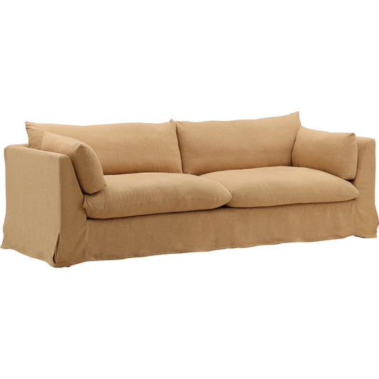 Otis Sofa, Slipcover Only by Arch & Plane. Made from 100% linen performance fabric in a unique style.