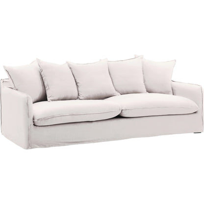 Vivian Sofa, Slipcover Only by Arch & Plane. Made from 100% linen performance fabric in a eclectic & global style.