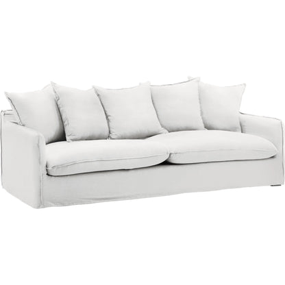 Vivian Sofa, Slipcover Only by Arch & Plane. Made from 100% linen performance fabric in a eclectic & global style.