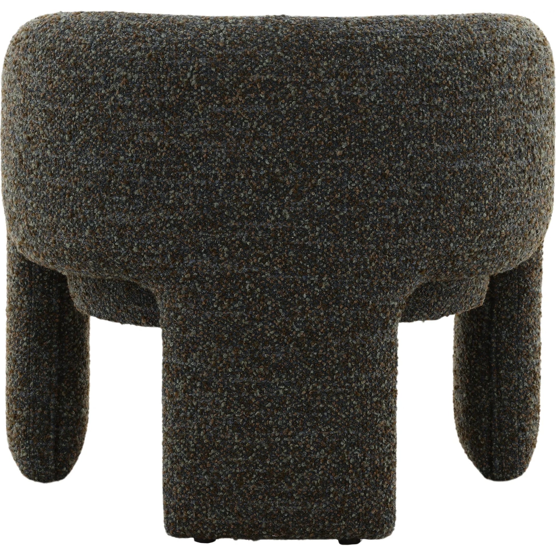 Keshawn Occasional Chair by Arch & Plane in paris cerulean. Made from multi-tone boucle fabric in a transitional style.