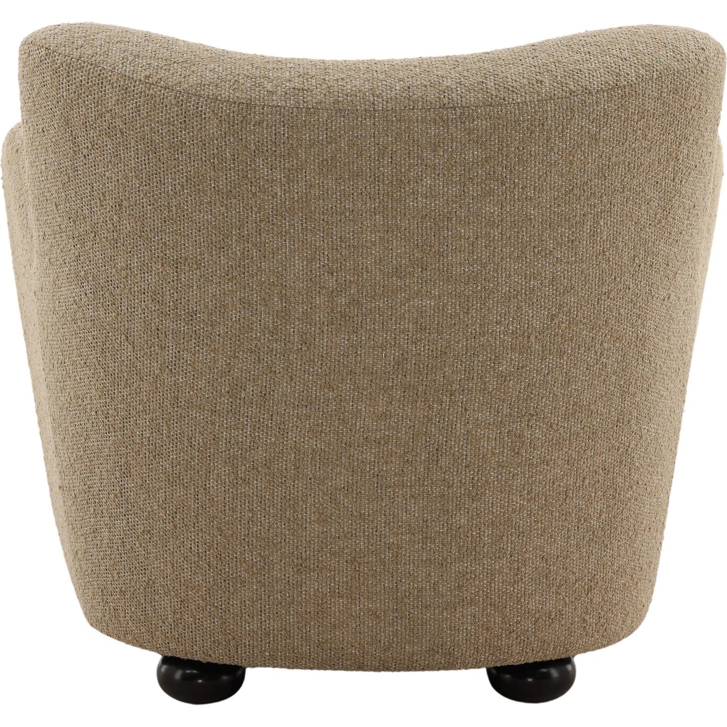 004 SI-2440852 | Additional Silo | Hoyt Occasional Chair by Arch & Plane in merino desert. Made from heathered chenille fabric in a transitional style.