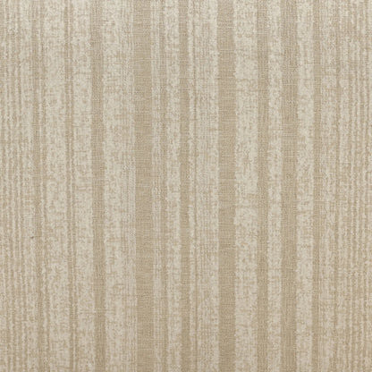 Estevan Occasional Chair Cream by Arch & Plane in agate cream, brown. Made from textured striped chenille, oak wood in a transitional style.