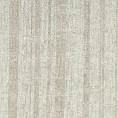 Rexford Pillow by Arch & Plane in agate cream. Made from textured striped chenille fabric cover in a unique style.