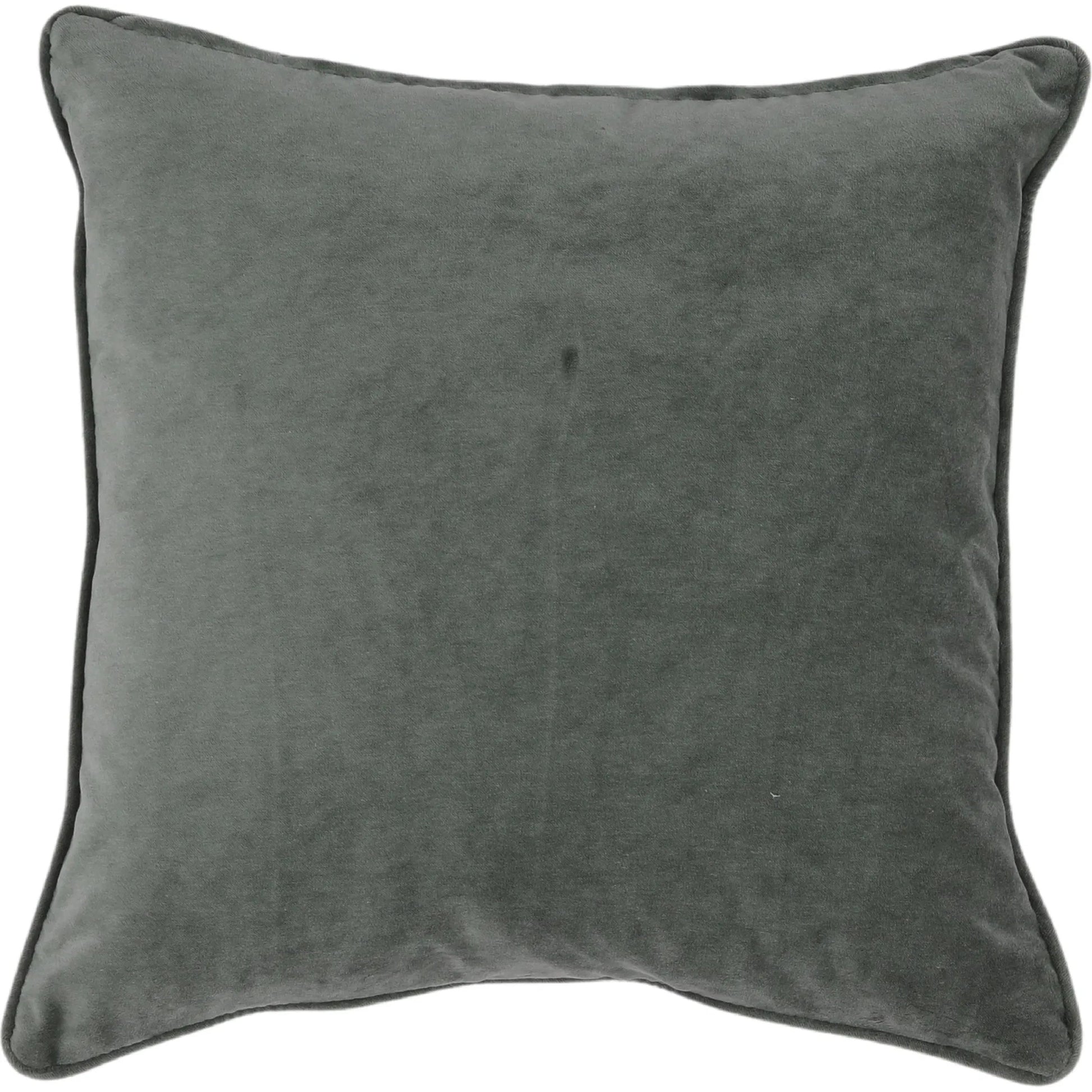 Sydney Pillow by Arch & Plane in opal eucalyptus. Made from velvet fabric cover in a unique style.