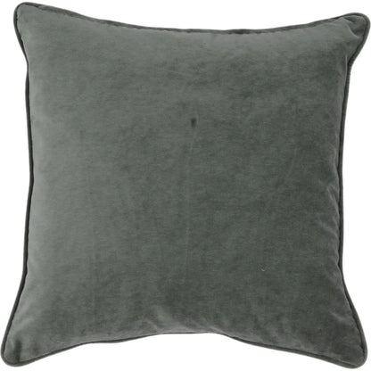Sydney Pillow by Arch & Plane in opal eucalyptus. Made from velvet fabric cover in a unique style.