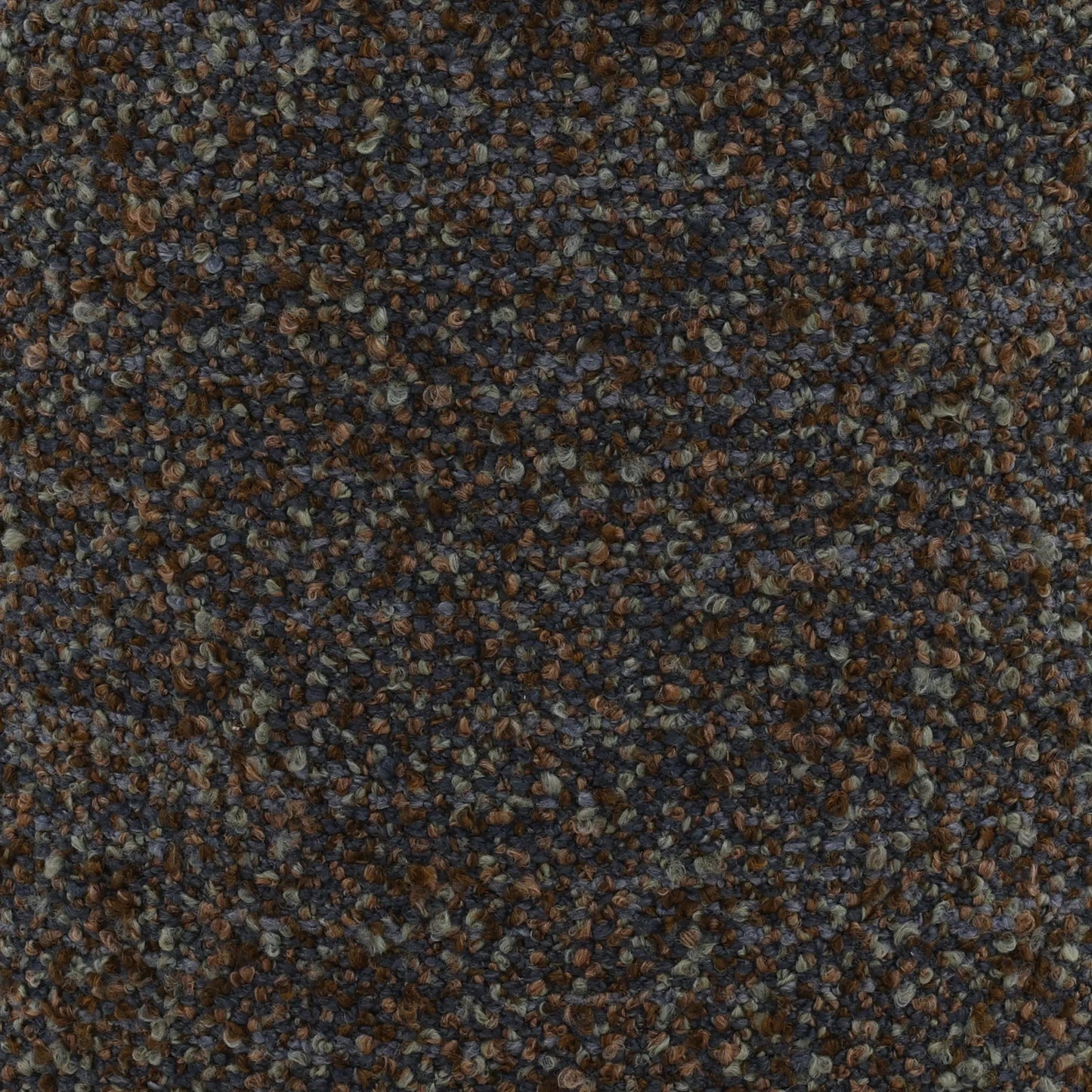 002 SI-2533071 | Closeup | Braulio Stool by Arch & Plane in paris cerulean, brown. Made from multi-tone boucle fabric, oak wood in a unique style.