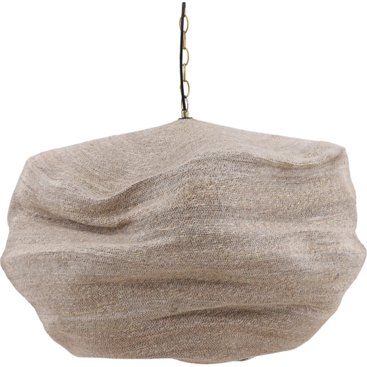 Reynaldo Pendant by Arch & Plane in light natural. Made from natural seagrass in a unique style.