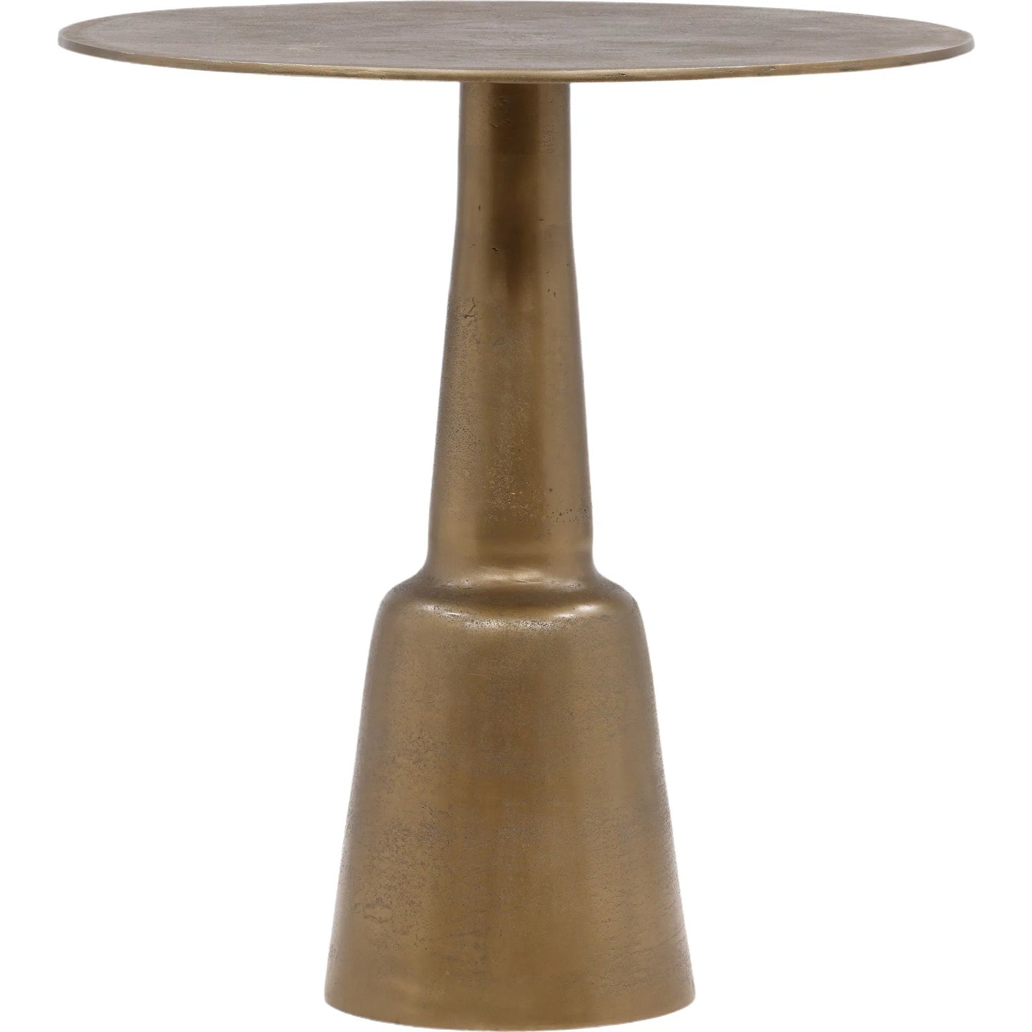 001 SI-2351118 | Primary Silo | Golbez Counter Table by Arch & Plane in antique brass. Made from cast aluminum in a modern style.