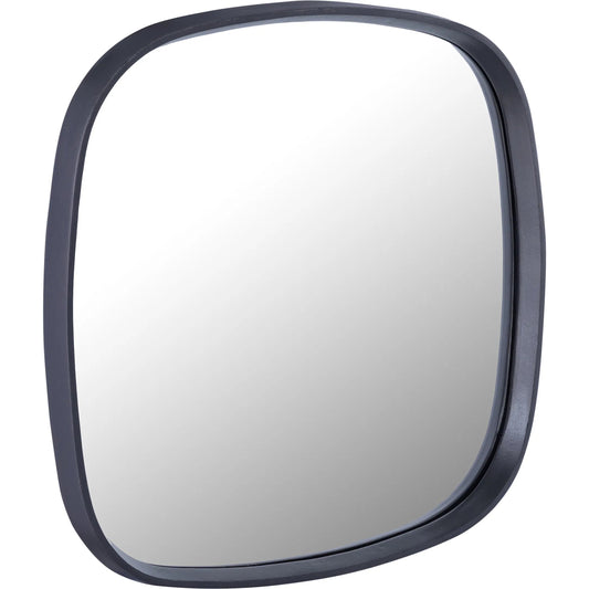 Talia Mirror by Arch & Plane in antique nickel. Made from aluminum frame in a unique style.