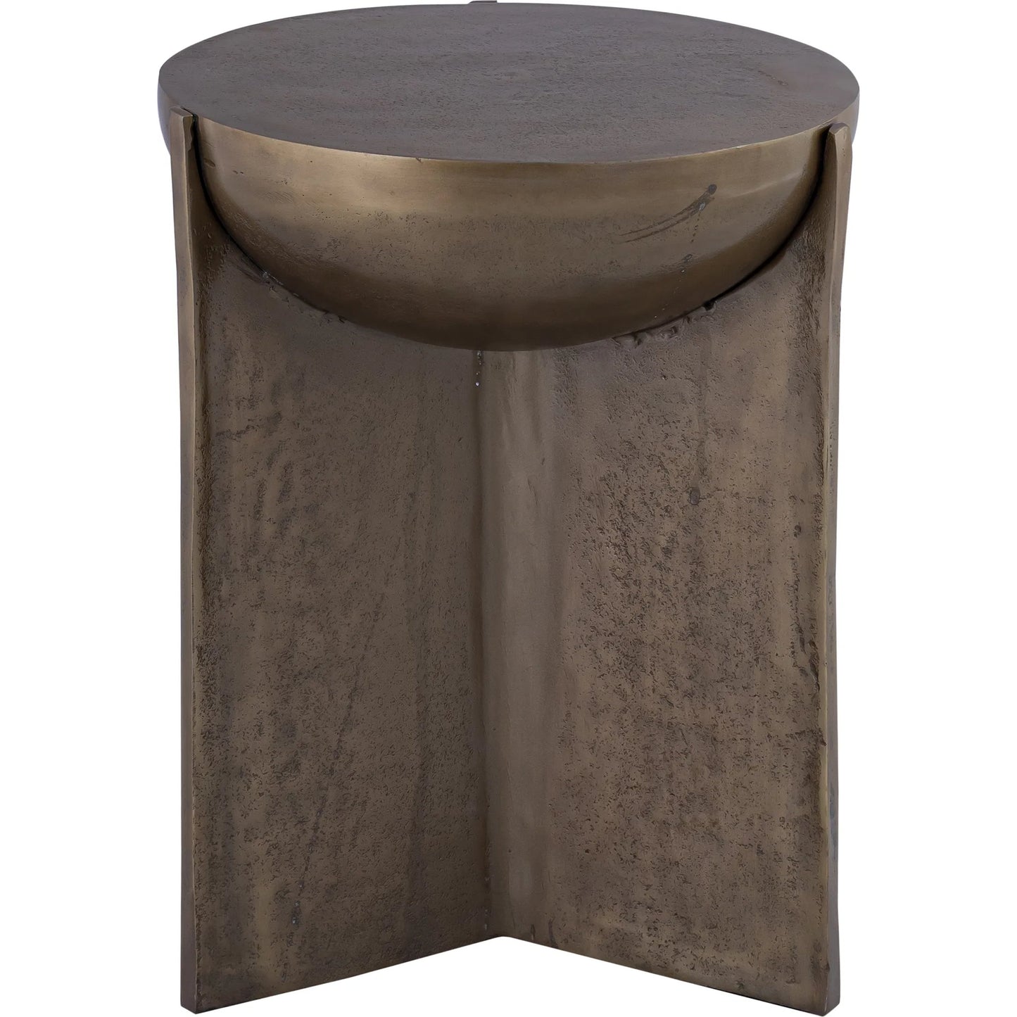 001 SI-2351125 | Primary Silo | Rico Side Table by Arch & Plane in antique bronze. Made from aluminium in a modern style.