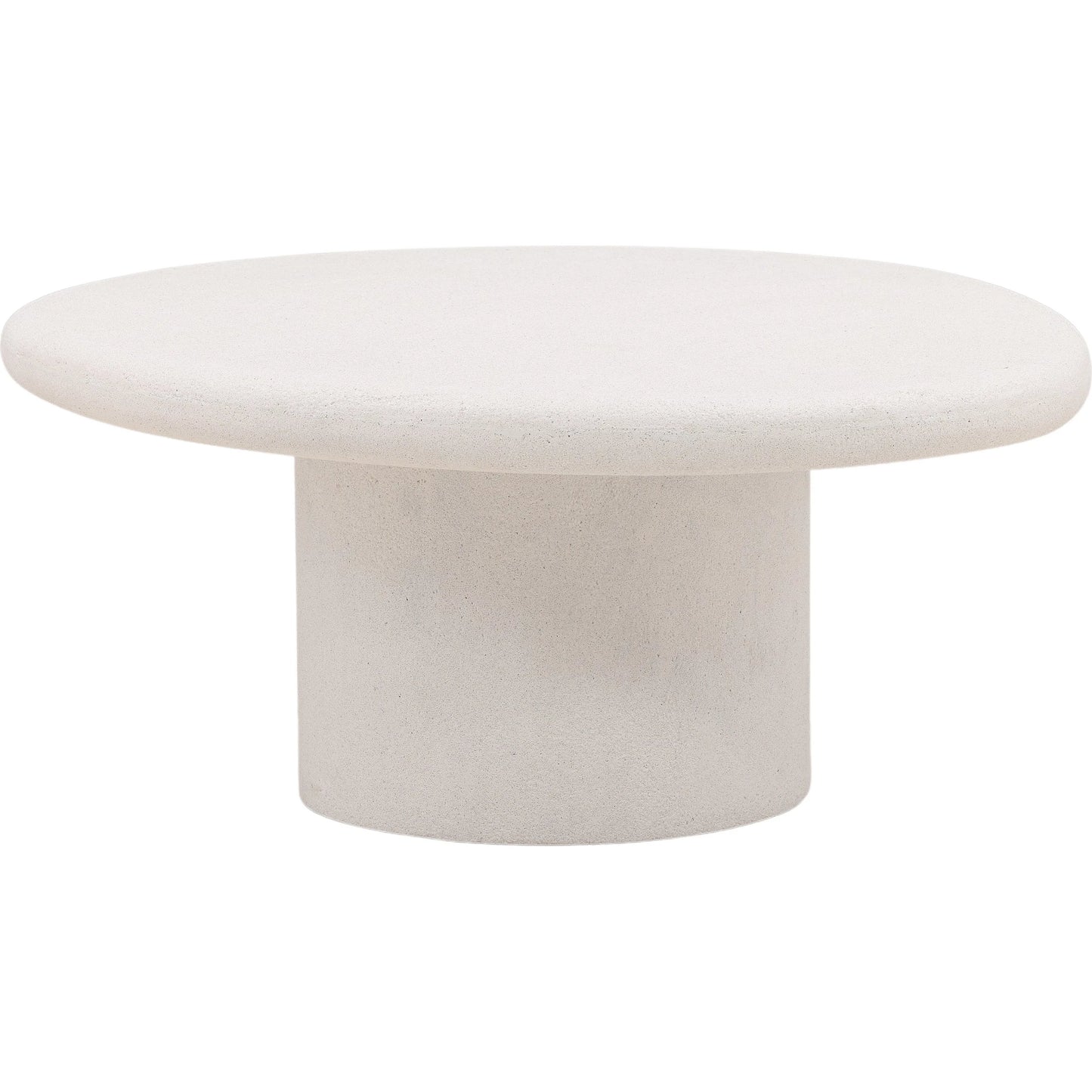 001 SI-2351153 | Primary Silo | Kristy Coffee Table by Arch & Plane in white. Made from lightweight concrete terrazzo in a transitional style.