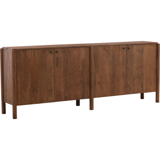 Amanda Sideboard by Arch & Plane in brown. Made from mango wood in a unique style.