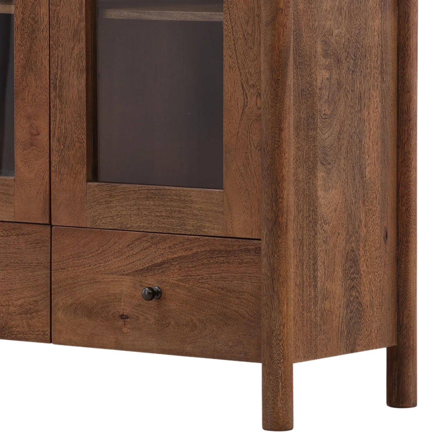 007 SI-2533104 | Closeup | Amanda Cabinet by Arch & Plane in brown. Made from mango wood in a unique style.