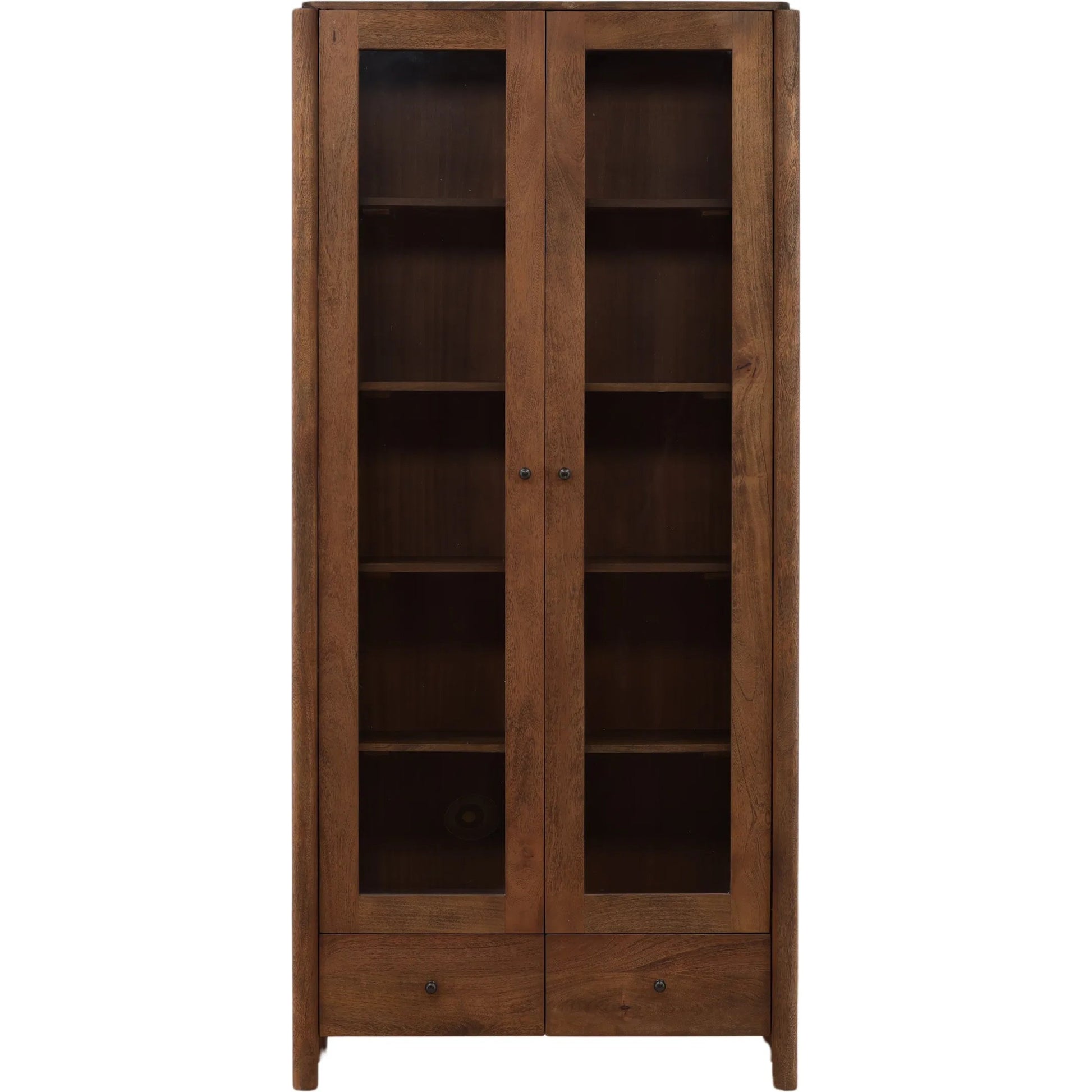 Amanda Cabinet by Arch & Plane in brown. Made from mango wood in a unique style.