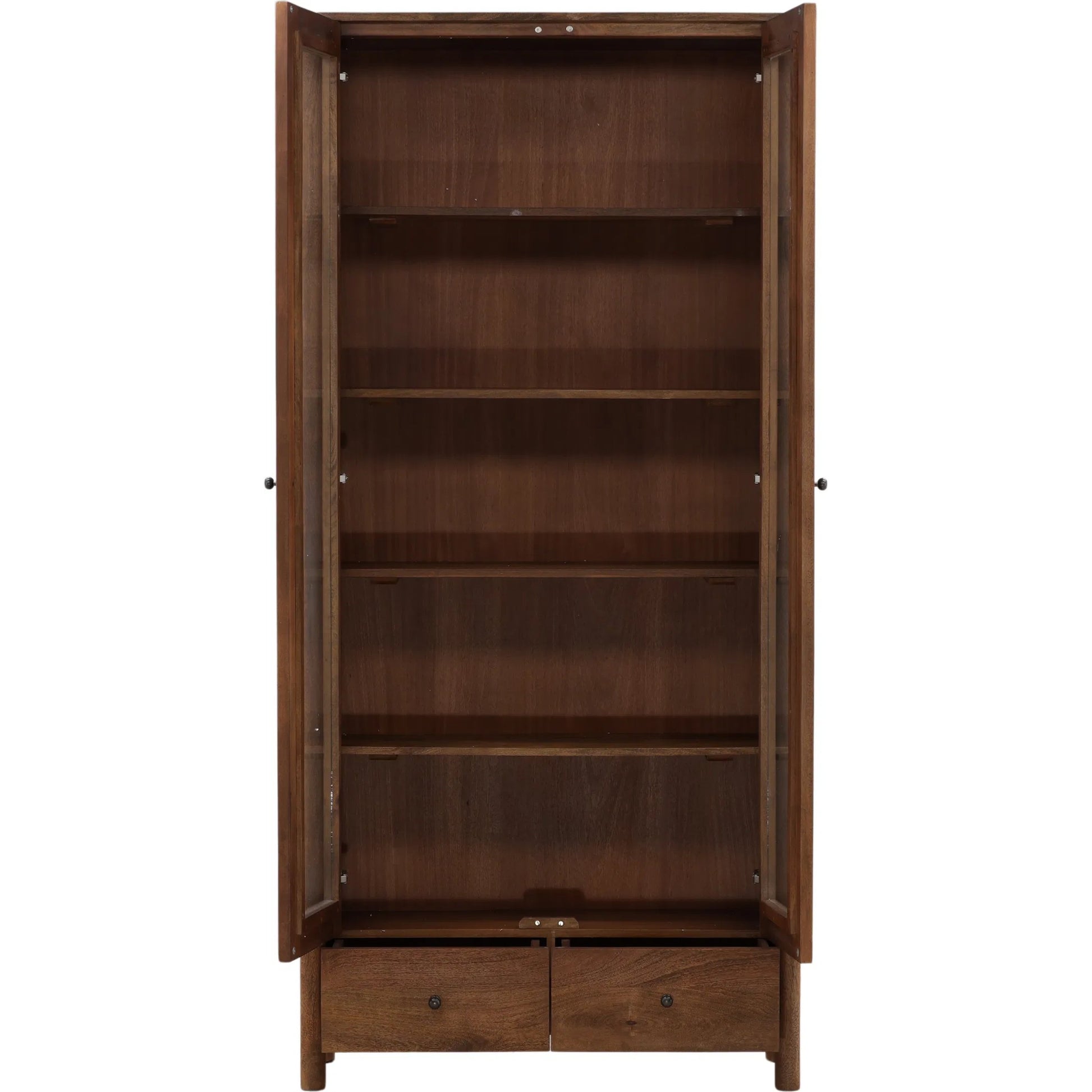 Amanda Cabinet by Arch & Plane in brown. Made from mango wood in a unique style.