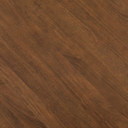 Maynard Dining Table by Arch & Plane in brown. Made from mango wood in a unique style.