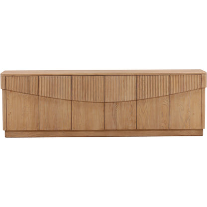 Lonna Sideboard by Arch & Plane in light natural. Made from oak wood in a unique style.