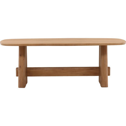 Ilene Dining Table by Arch & Plane in light natural. Made from oak wood in a unique style.