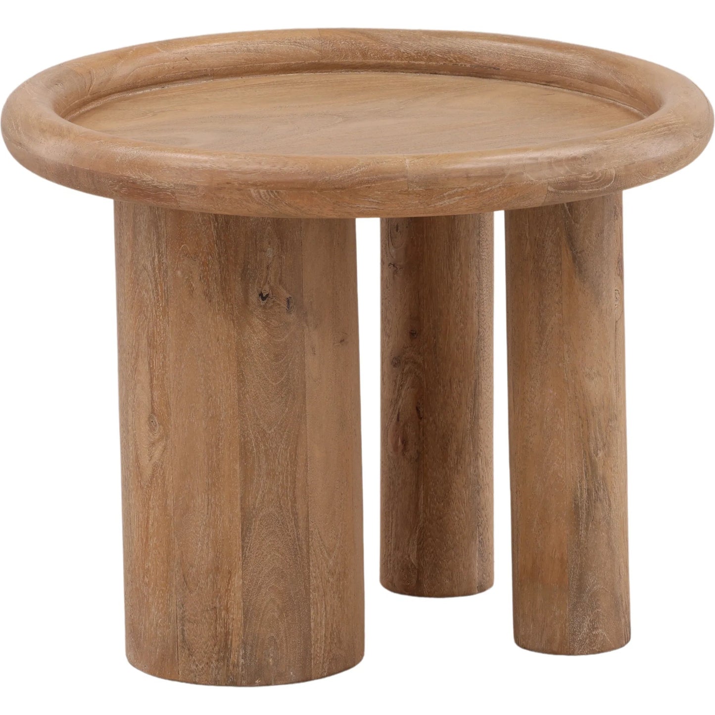 001 SI-2533111 | Primary Silo | Wardell Side Table by Arch & Plane in light natural. Made from mango wood in a unique style.
