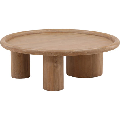 Wardell Coffee Table by Arch & Plane in light natural. Made from mango wood in a unique style.