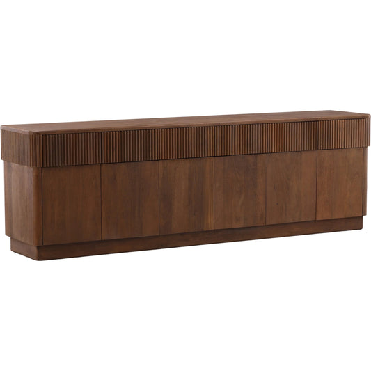 Monique Sideboard by Arch & Plane in brown. Made from mango wood in a unique style.