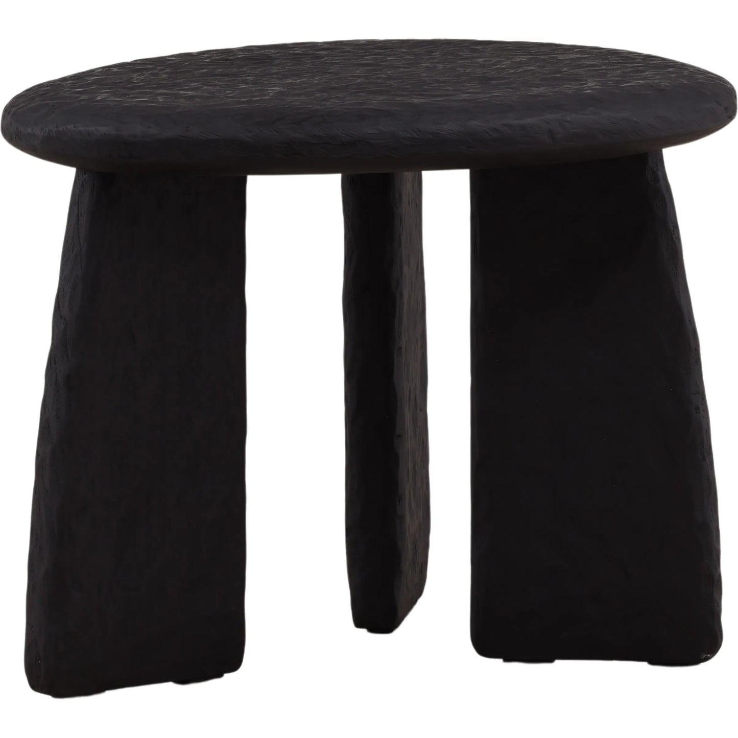 001 SI-2533120 | Primary Silo | Chrissy Side Table by Arch & Plane in black. Made from mindi wood in a unique style.