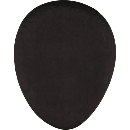 Chrissy Side Table by Arch & Plane in black. Made from mindi wood in a unique style.