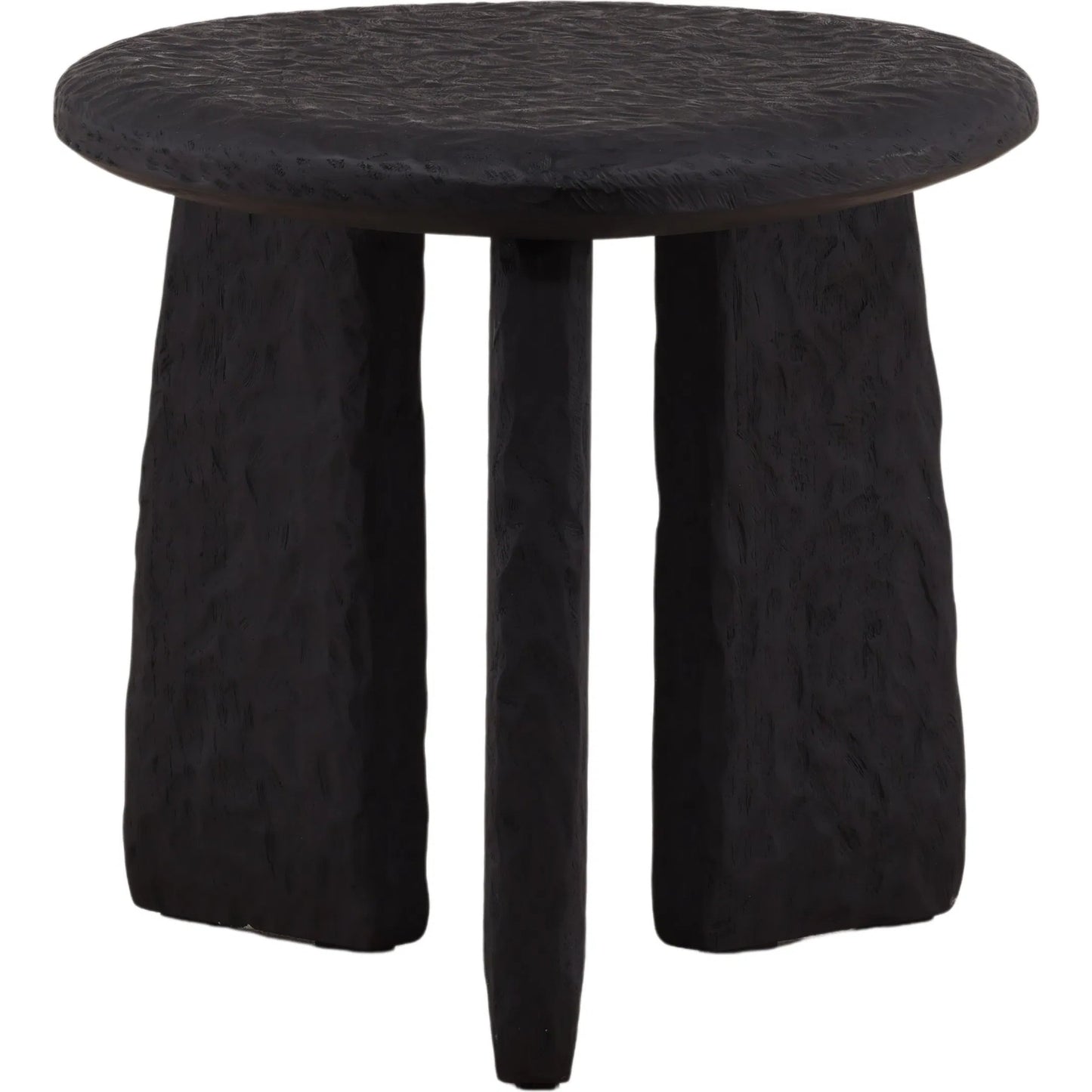 003 SI-2533120 | Additional Silo | Chrissy Side Table by Arch & Plane in black. Made from mindi wood in a unique style.