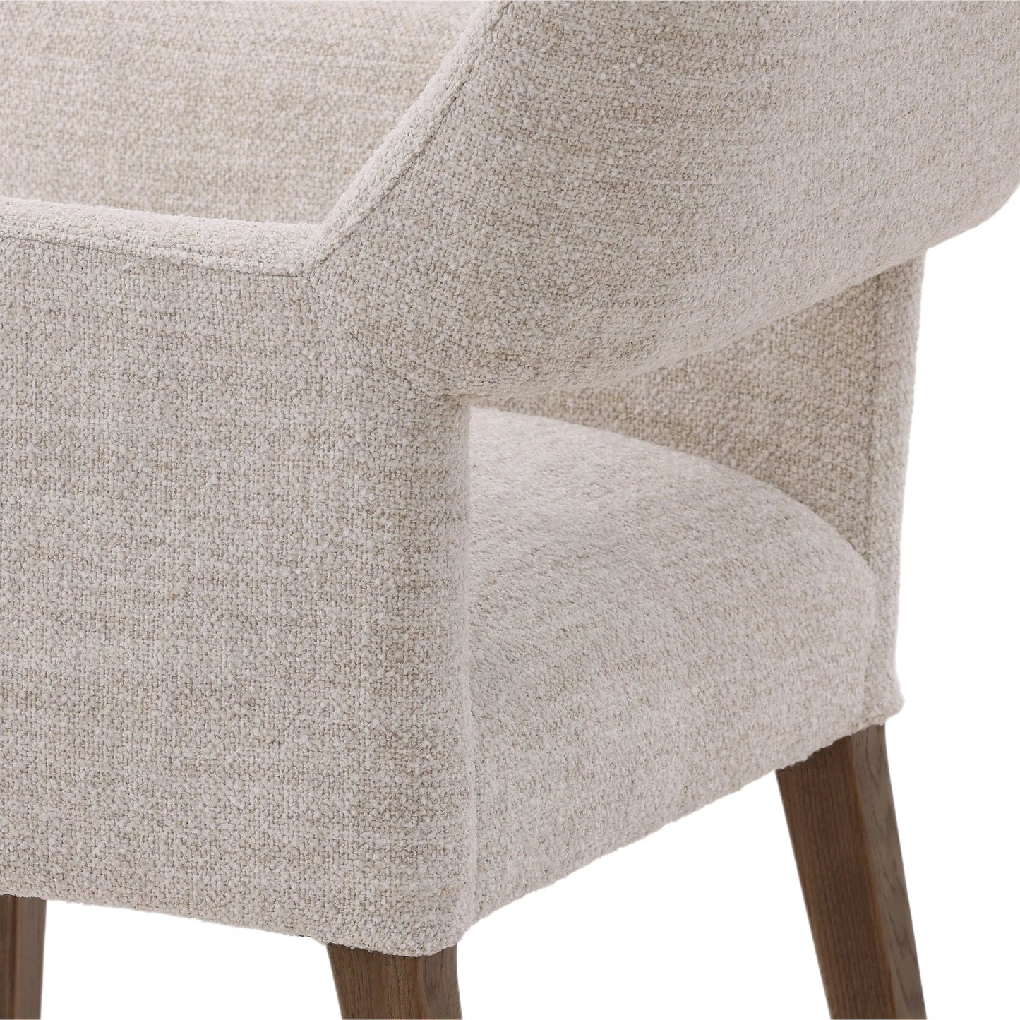 011 SI-2351159 | Closeup | Chloe Upholstered Dining Arm Chair by Arch & Plane. Made from unique in a modern style.